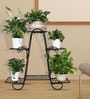 Black Metal Marvel Planter Stand