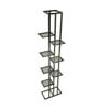 Black Metal Multi Step 6 Feet Planter Stand