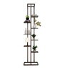 Black Metal Multi Step 6 Feet Planter Stand