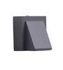 Gracy Black Metal Outdoor Wall Light
