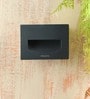 Black Metal Outdoor Wall Light