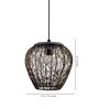 Paola Black Metal Hanging Light