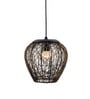 Paola Black Metal Hanging Light