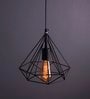 Iwa Black Metal Hanging Light