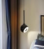 Black Metal Retractable LED Pendant Light