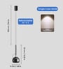 Black Metal Retractable LED Pendant Light