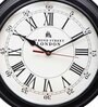Black Metal Round Bondstreet London Wall Clock