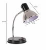 Black Metal Study Table Lamp with Black Base