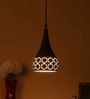 Abrax Black Metal Hanging Light