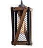 Lina Black Metal Hanging Light