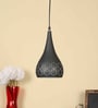 Abrax Black Metal Hanging Light
