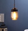 Black Metal Single Hanging Light