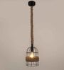 Avila Black Metal Hanging Light