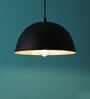 Servia Black Metal Hanging Light