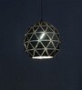 Black Metal Single Hanging Light