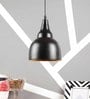 Black Metal Single Hanging Light