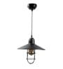 Java Black Metal Hanging Light