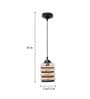 Oria Black Metal Hanging Light