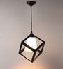 Rhombus Black Metal Hanging Light