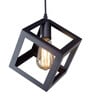 Issac Black Metal Hanging Light