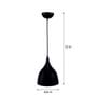 Damsel Black Metal Hanging Light