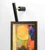 Black Metal Single Spot Wall Light   Adjustable LED Fixture