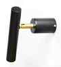 Black Metal Single Spot Wall Light   Adjustable LED Fixture