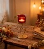 Black Metal Tealight Candle Holder