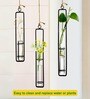 Black Test Tube Hanging Planter