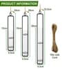 Black Test Tube Hanging Planter