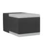 Elora Metal LED Wall Flush Mount Light (Black)