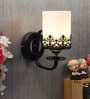 Black Metal Wall Light
