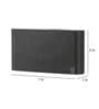 Sanford Black Metal Outdoor Wall Light