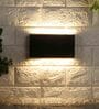 Sanford Black Metal Outdoor Wall Light