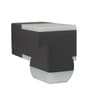 Elora Metal LED Wall Flush Mount Light (Black)