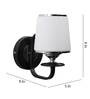 Delmas Metal Novelty Wall Light (Brown)