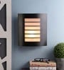 Claude Black Metal Flush Mount Wall Light