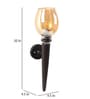 Shiny Metal Wallchieres (Black)