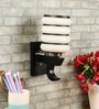 Antique Black Metal Wall Sconces