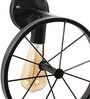 Bezalel Metal Novelty Wall Light (Black)