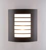 Claude Black Metal Flush Mount Wall Light