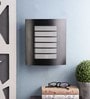 Claude Black Metal Flush Mount Wall Light
