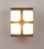 Rhombus Black Metal LED Wall Lights