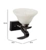 Madeline Black Metal Wall Sconces