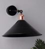 Century Black Metal Wall Sconces