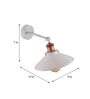 Miler Black Metal Wall Sconces
