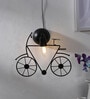 Traditional Metal Novelty Wall Light (Black)