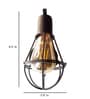 Black Metal Wall Light