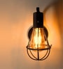 Black Metal Wall Light