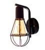Black Metal Wall Light